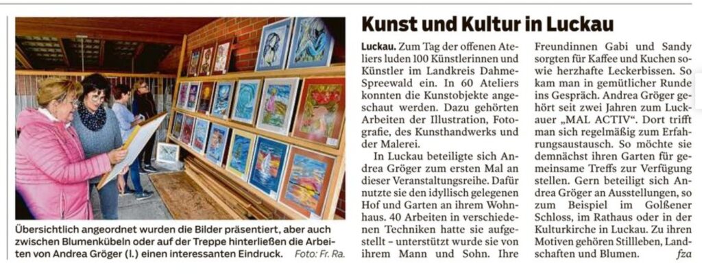 tag des offenen ateliers andrea gröger lr