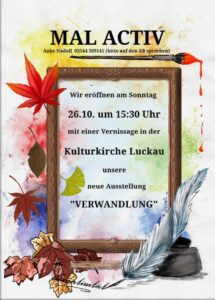 andrea groeger ausstellung plakat