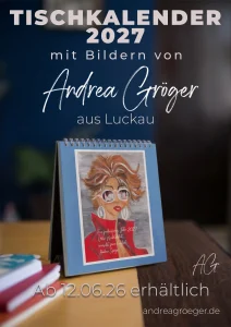 2027 andrea groeger tischkalender mockup a3